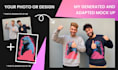 generate and create mock up for your product