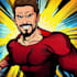create premium superhero comic style