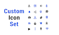 design custom icon set