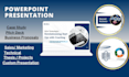 make powerpoint presentation, pitch deck, google slides and case study