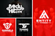 design modern gym, clothing, and minimalist logo