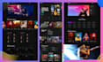 create a music website, podcast website or any wordpress website