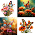 create a beautiful insect clipart