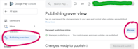 published app on google play console fast
