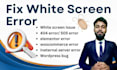 fix any kind of wordpress bugs and elementor errors fast