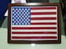 cross stitch design USA flag