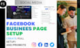 create facebook business page fix setup