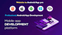 professional web to android app conversion services