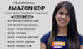 amazon kdp book publishing french book formatting ebook writing proofreading