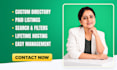 create directory and listing website for passive income