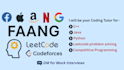 train you to solve leetcode problems optimally cpp python, take mock interview