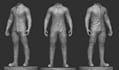 do realistic cloth sculpting, and texturing