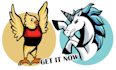 draw a custom logo, cartoon, mascot professionally