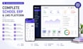 develop a custom school erp with an lms and student portal