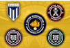 create modern football logo