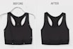 do background remove with natural shadow and retouching