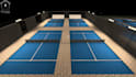 make a lighting design for the sports areas
