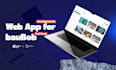 develop full stack website or be your front end developer
