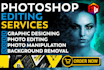 edit professional photo using adobe ps and retouching