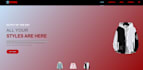 build static website design creation using HTML, CSS