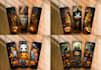 do custom 2d 3d 20oz 30oz skinny tumbler wrap sublimation design