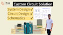 do circuit diagram, programming and simulations