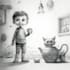 create professional children book illustrations with ai