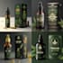 do cbd hemp, cannabis packaging label design and 3d mockup