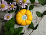 sew a needle cushion or a pincushion with hand embroidery