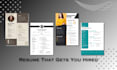 create and design expert resumes, CV maker custom templates