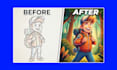 create custom cartoon character illustration for you