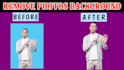professionally remove your photos background and make them transparent