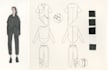 draw fashion flats technical drawing