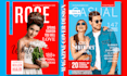 design eye catchy magazine cover page