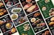 restaurant menu design, food menu