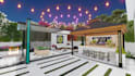 3d landscape design, backyard, front yard, deck, pool as a landscape architect