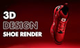 create a 3d cgi product animation of your 3d shoe animation or 3d video