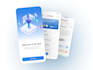 do modern mobile app ui ux design, wireframe, app screenshots with figma