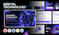 do powerpoint design, investor pitch deck, and google slides