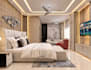 create modern interior design, 3d rendering and mood board