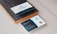 make a creative print ready business card design