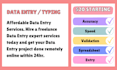 provide data entry services online