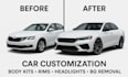 car photo editing,car retouch, reflection and image modify