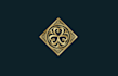 design golden shamrock pub logo
