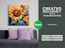 create a beautiful ai wall art using midjourney