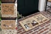 create doormat, rug designs