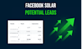 create solar landing page website,google ads, facebook ads and lead generation