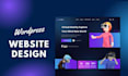 build complete wordpress website design or redesign responsive website