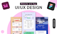 do mobile app UI design, dashboard, website UI UX design, logo design