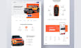 design car rental website, car dealership, and dynamic website, with crocoblock